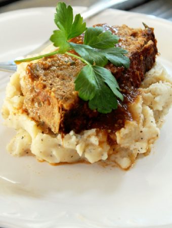 Mexican Meatloaf with Garlic Mashed Potatoes-Creole Contessa