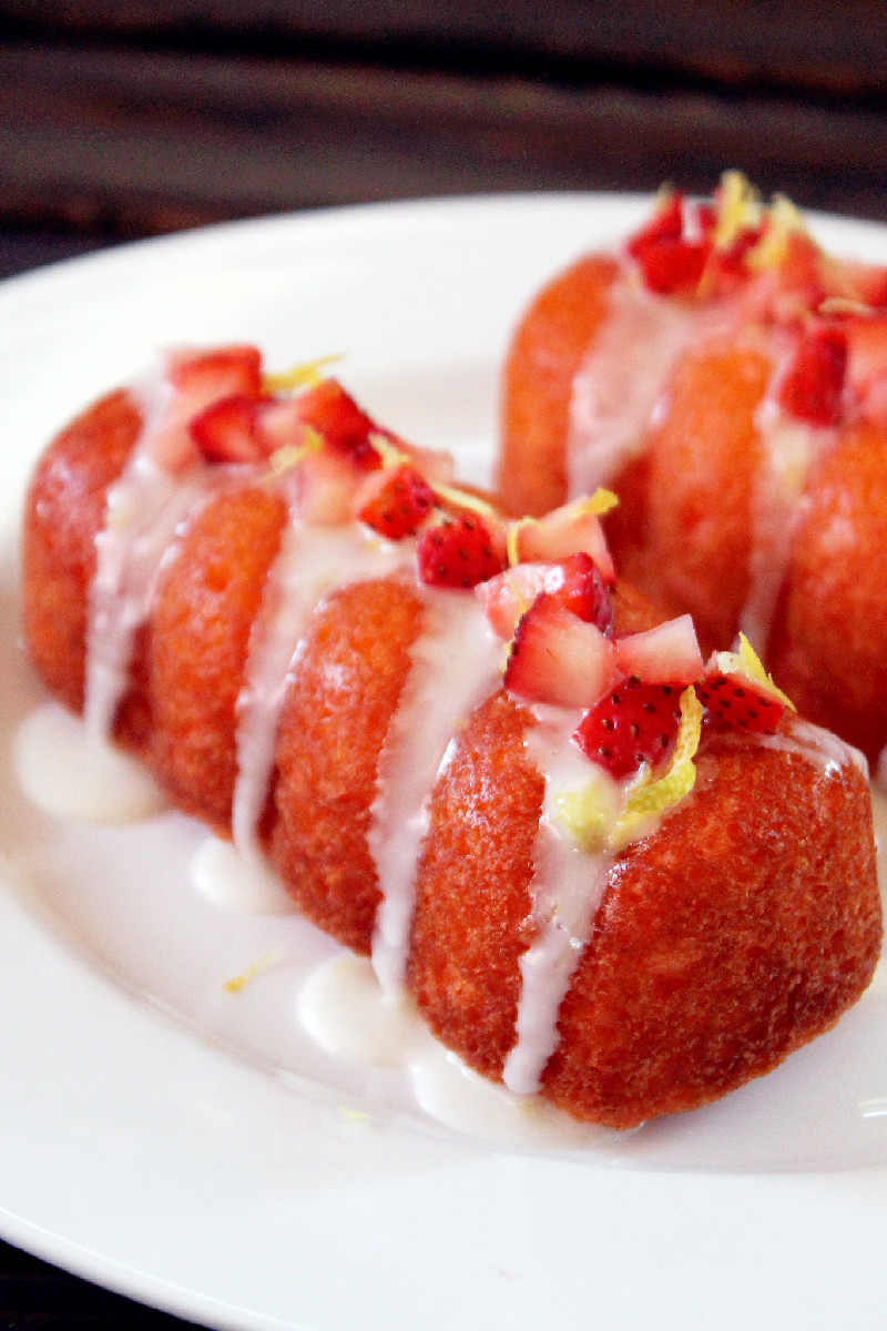 strawberry lemonade doughnuts (5) Creole Contessa