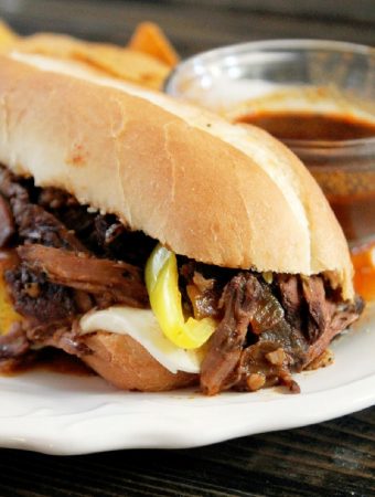 Slow Cooker French Dip Sandwich-Creole Contessa