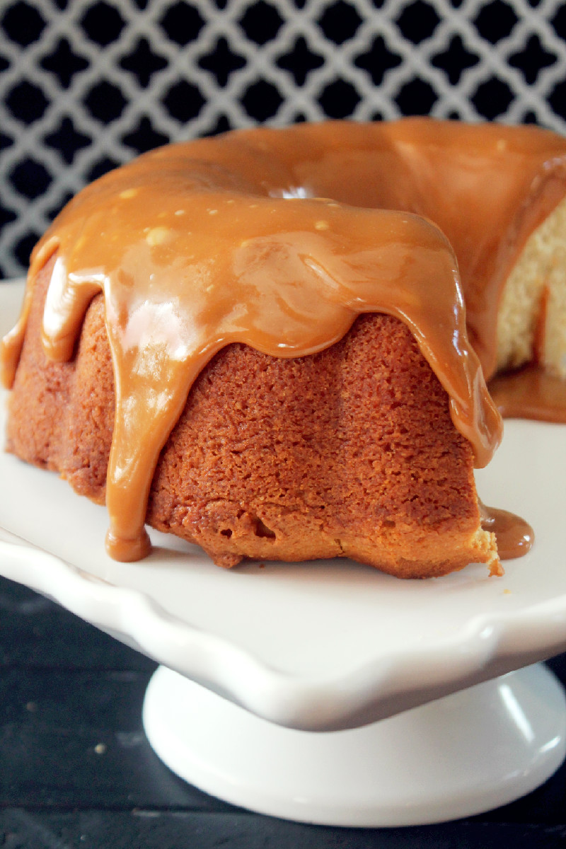 caramel pound cake (4) Creole Contessa