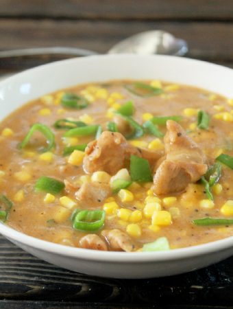 Chicken and Corn Chowder-Creole Contessa