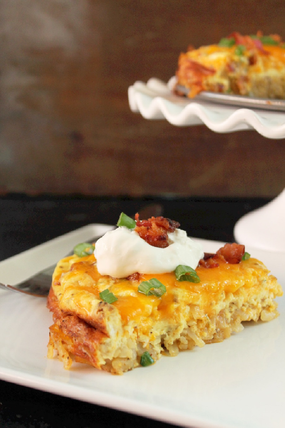 hash brown quiche with bacon