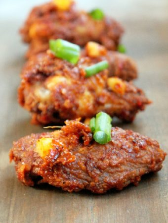 Honey Garlic Ginger Chicken Wings-Creole Contessa