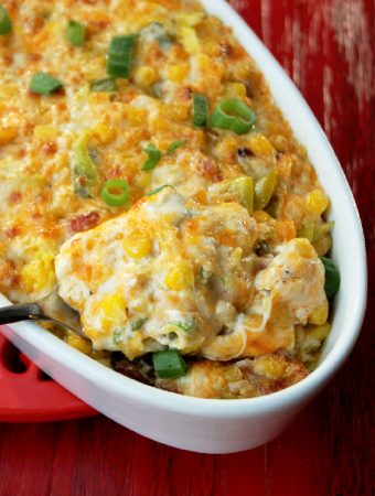 Fried Corn Dip with Bacon-Creole Contessa