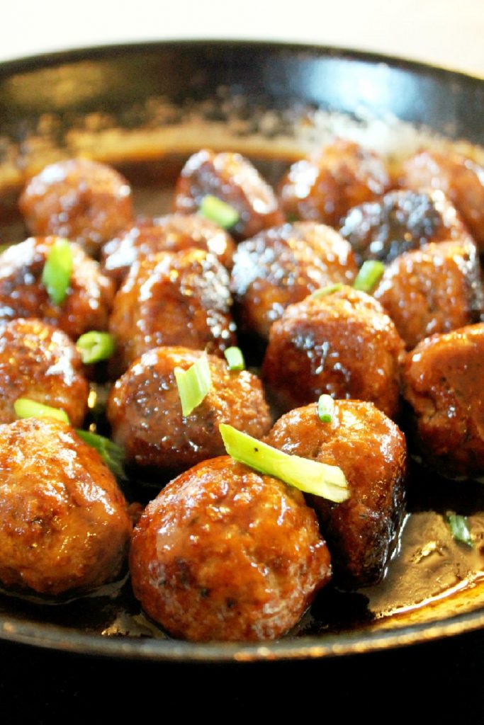 Teriyaki Meatballs Creole Contessa