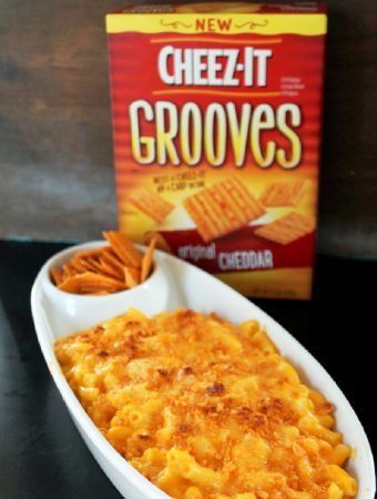 Cheez-It Macaroni and Cheese #BigGameSnacks-Creole Contessa