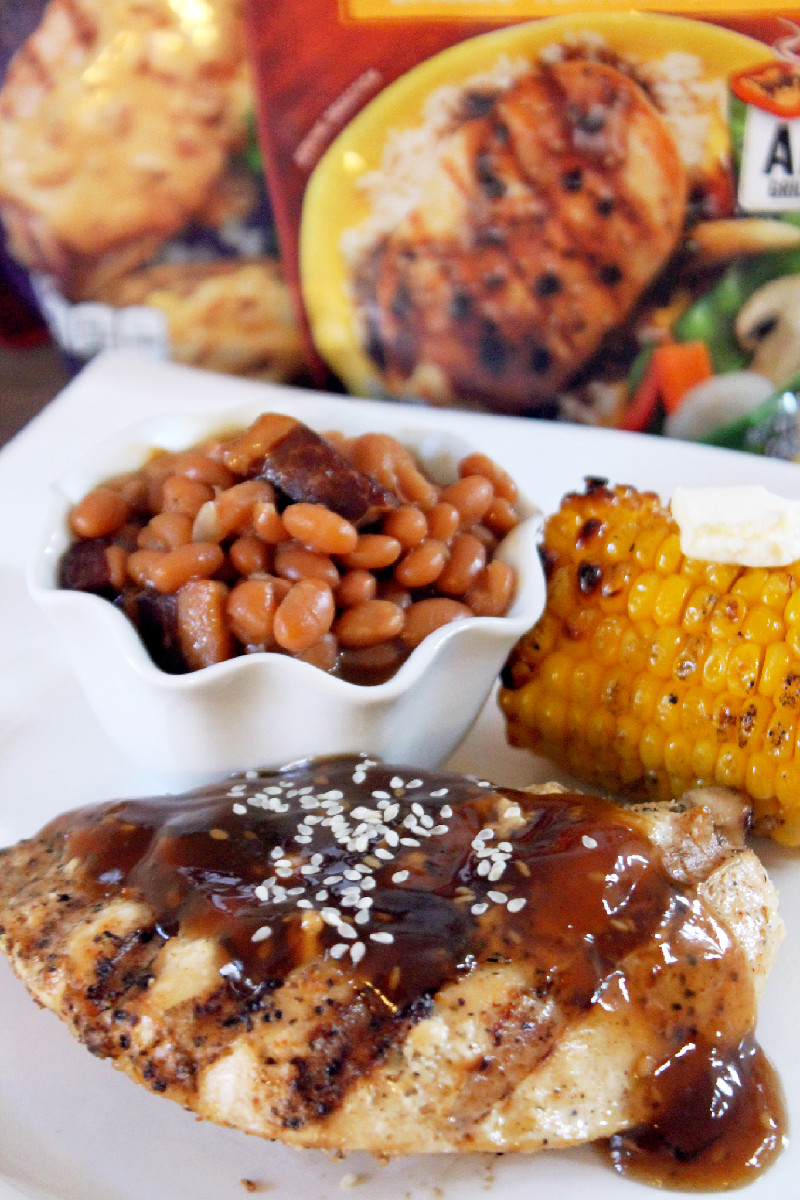 Grilled Teriyaki Chicken with Campbell's Grill Sauces Creole Contessa