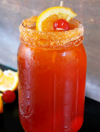 Orange Creamsicle Shirley Temple -Creole Contessa
