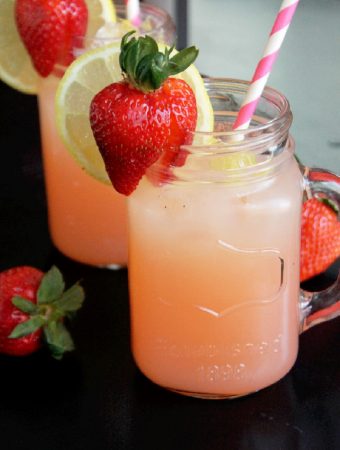 Strawberry Lemonade-Creole Contessa