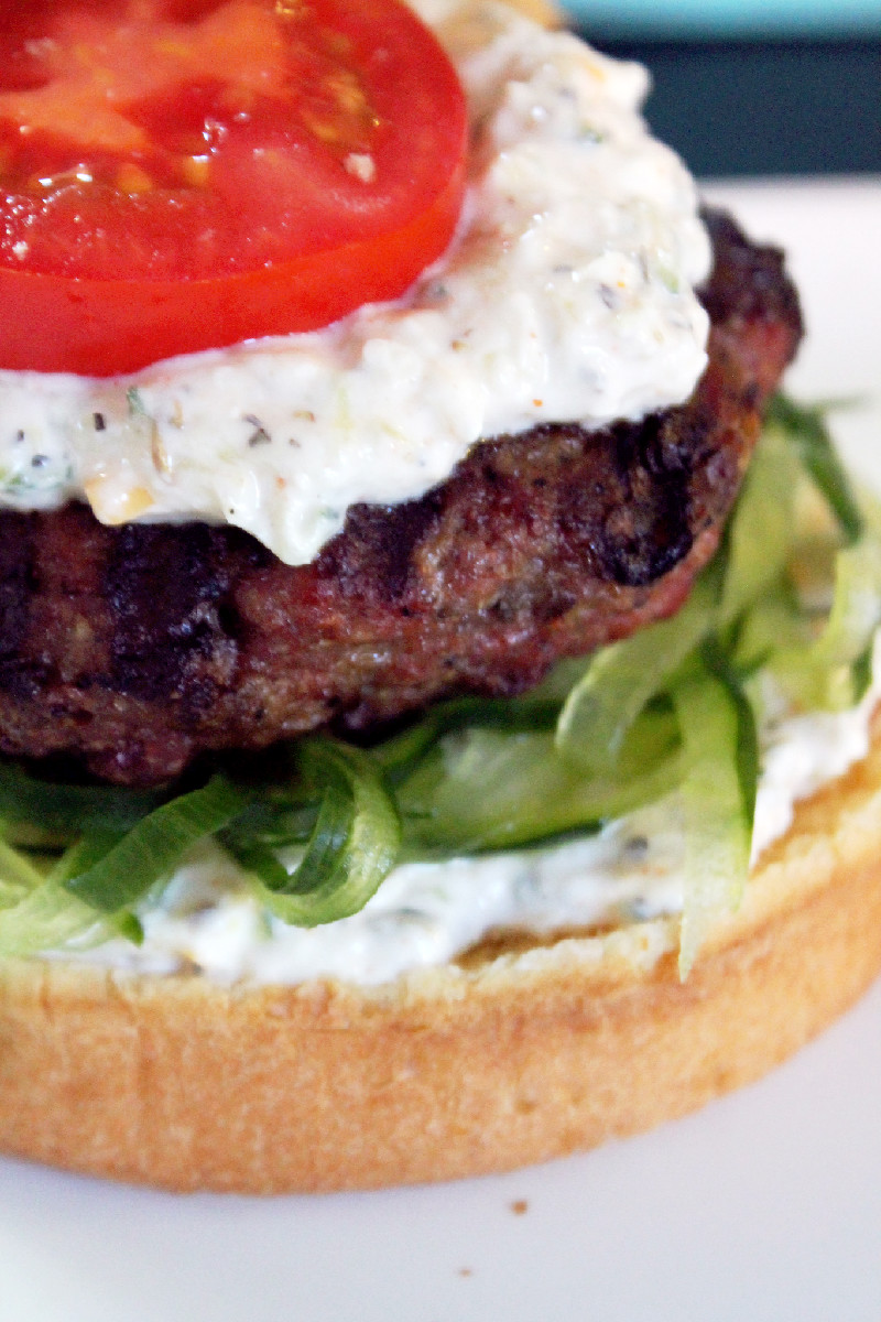 Grilled Lamb Burgers (7) Creole Contessa