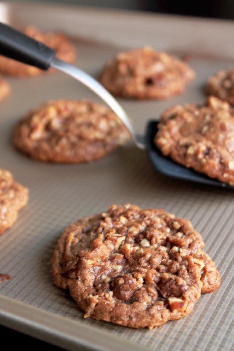 Nutella Oatmeal Pecan Chocolate Chip Cookies (9) Creole Contessa