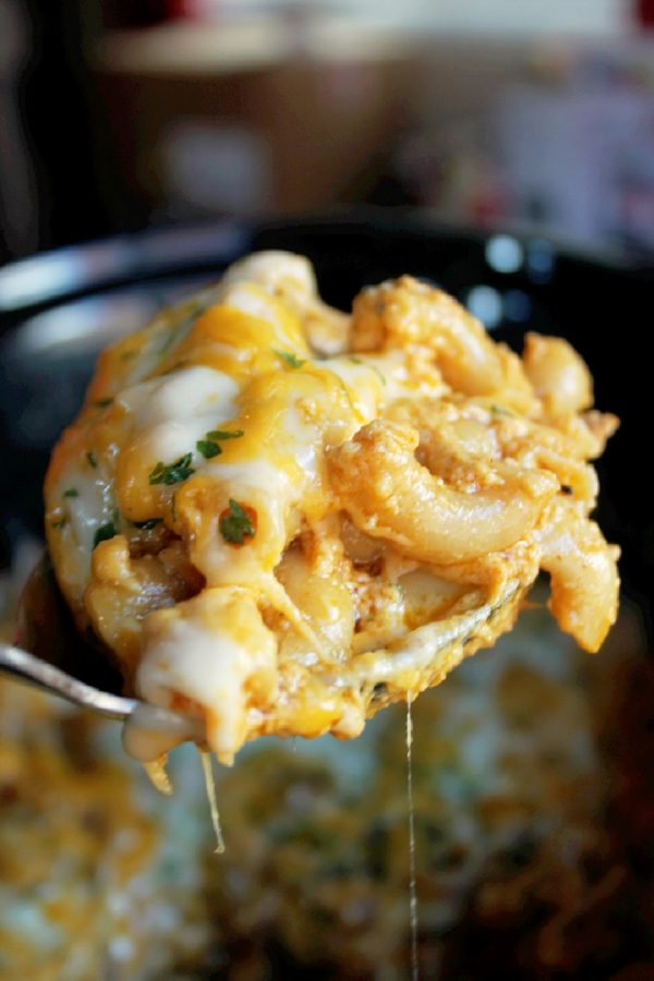 Slow Cooker Macaroni and Cheese with 6 Cheeses Creole Contessa