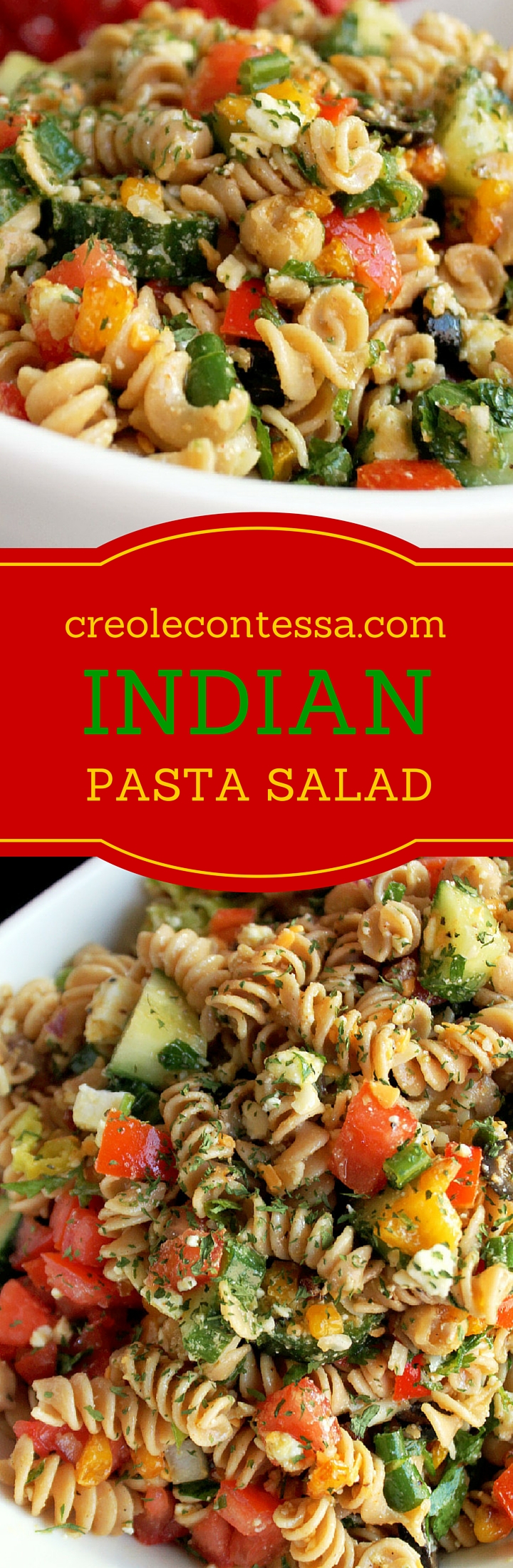 Indian Pasta Salad (2) Creole Contessa