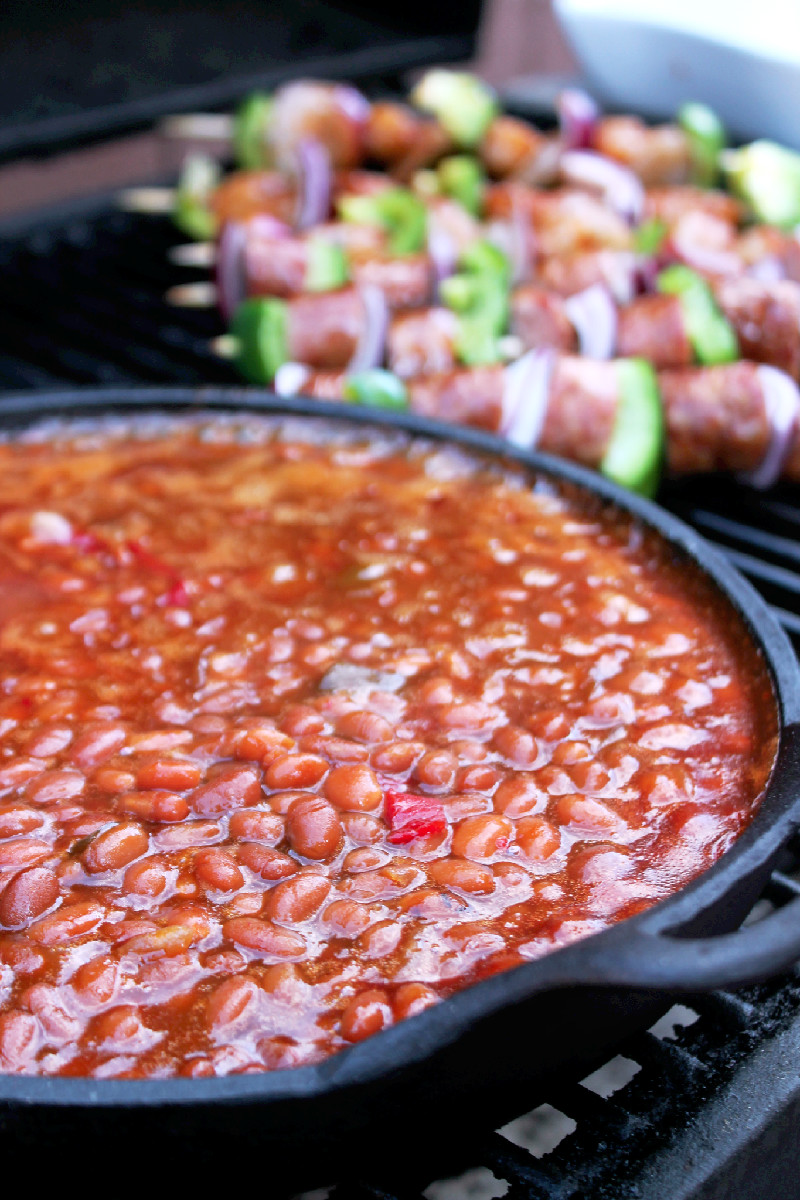 Grilled Shrimp and Andouille Sausage KabobsCreole Contessa Creole