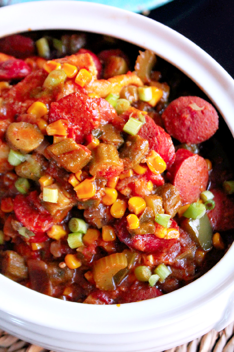Fried Okra and Corn-Creole Contessa - Creole Contessa