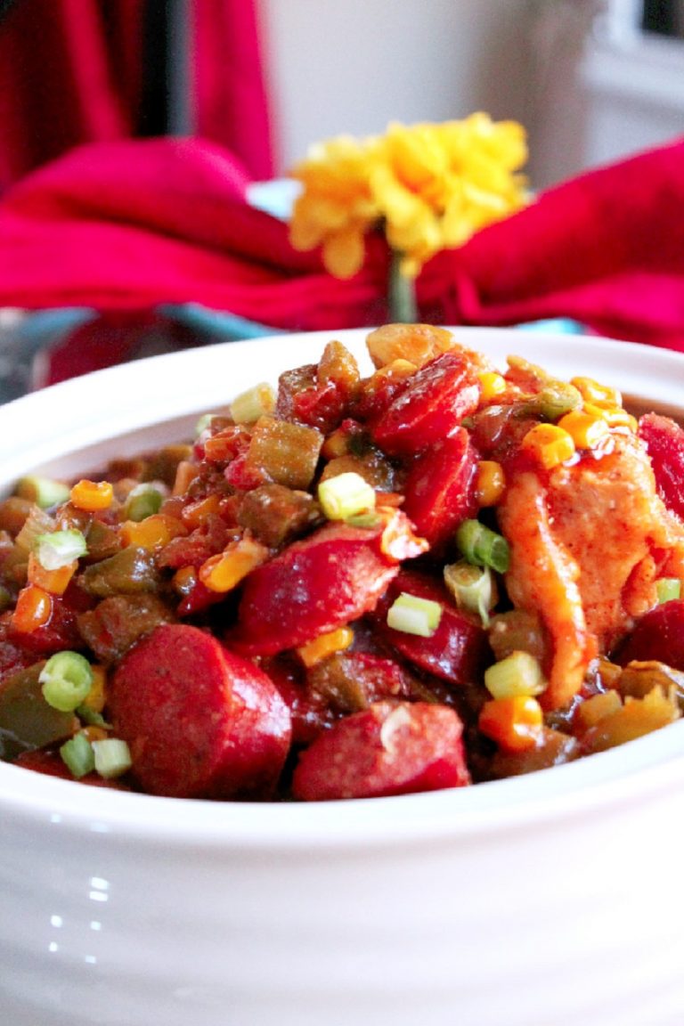 Fried Okra and Corn - Creole Contessa