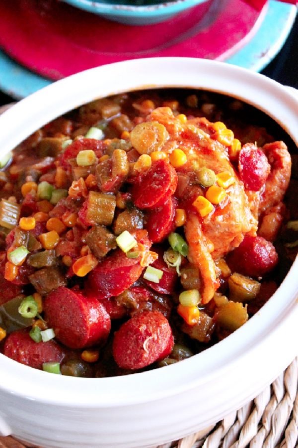 Fried Okra and Corn - Creole Contessa