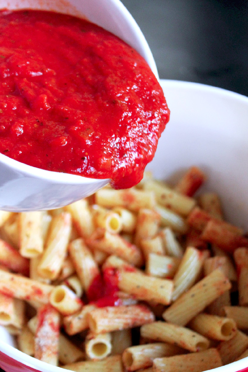 Cheesy Baked Pepperoni Pasta (3) Creole Contessa