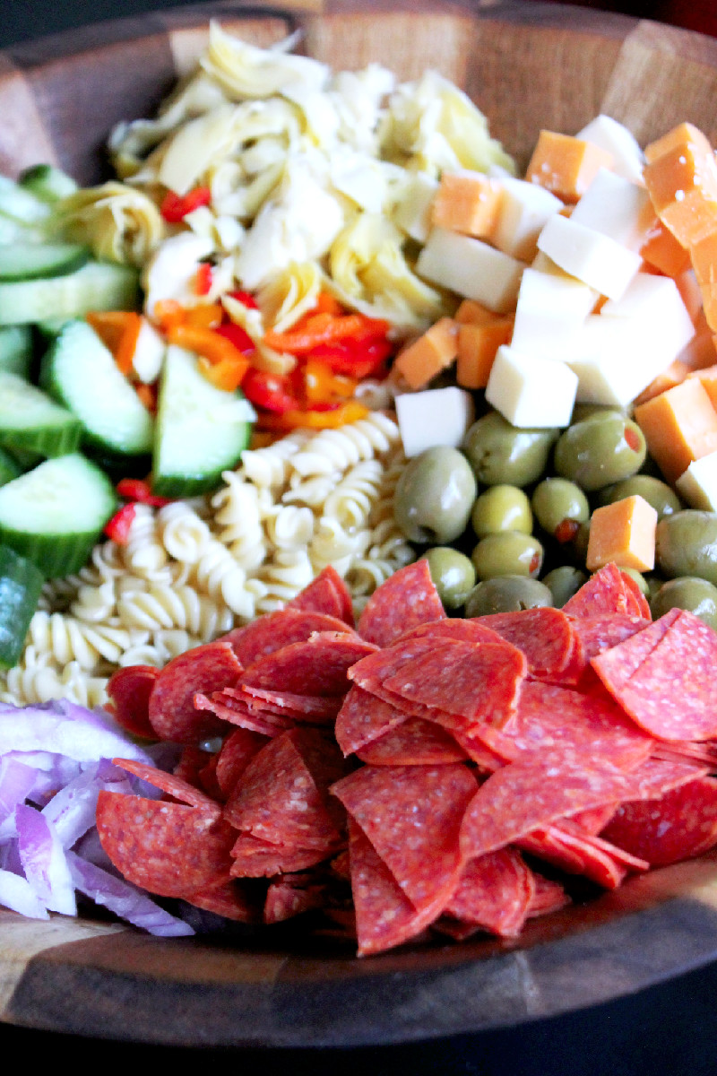 Pepperoni Madness with HORMEL®Pepperoni Pasta Salad-Creole Contessa