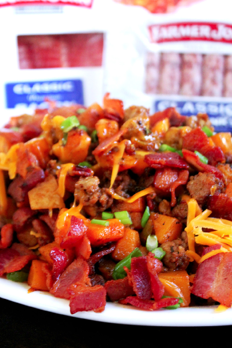 Roasted Butternut Squash Hash with Farmer John® Bacon and Farmer John