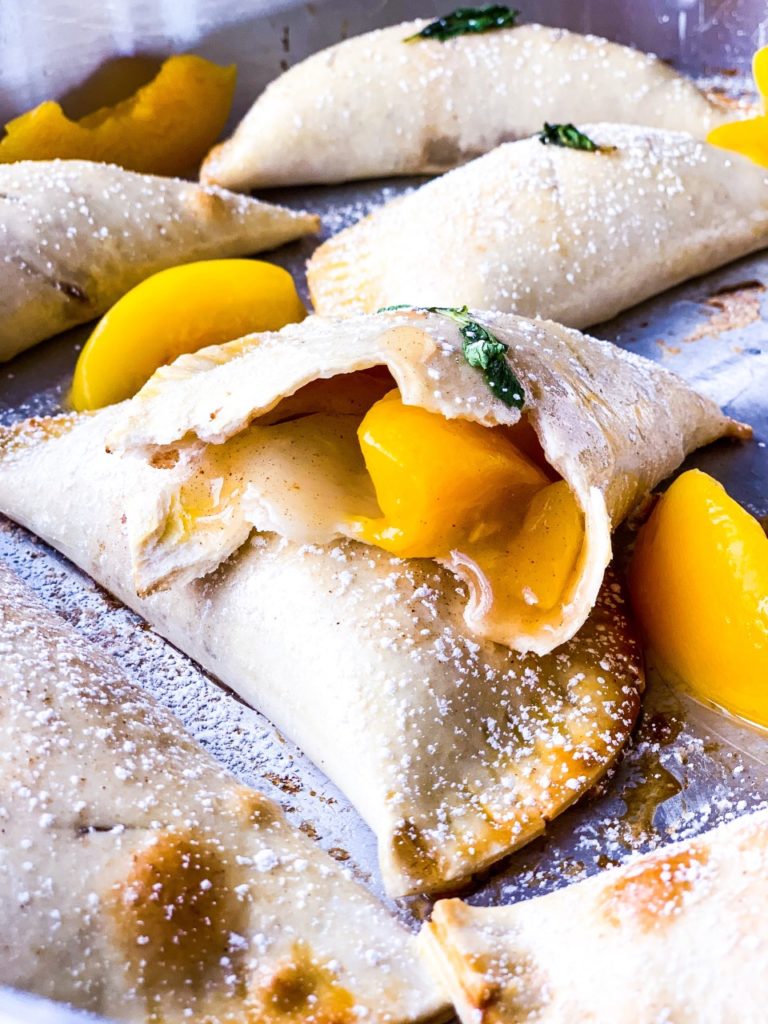 Peach Cobbler Empanadas Creole Contessa