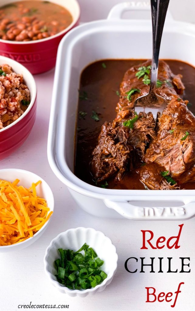 Red Chile Beef Creole Contessa