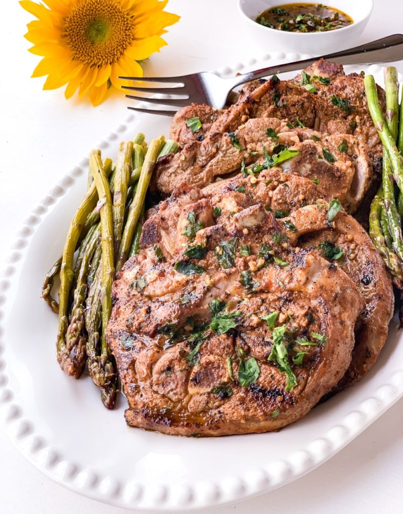 Grilled Lamb Chops Creole Contessa