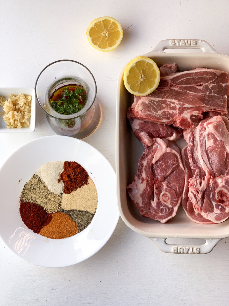 Grilled Lamb ChopsCreole Contessa Creole Contessa