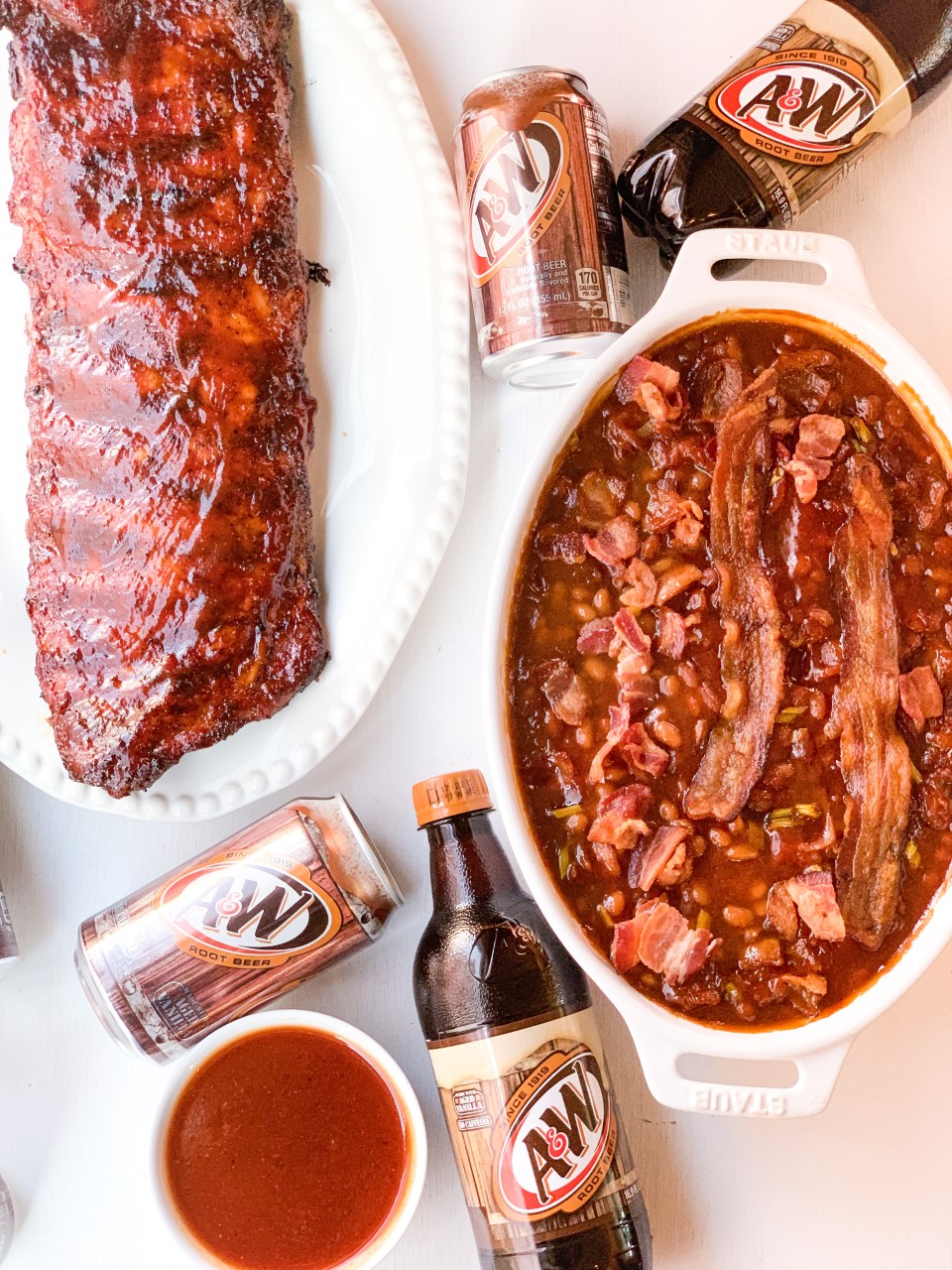 a&w® root beer 100th anniversary bbq