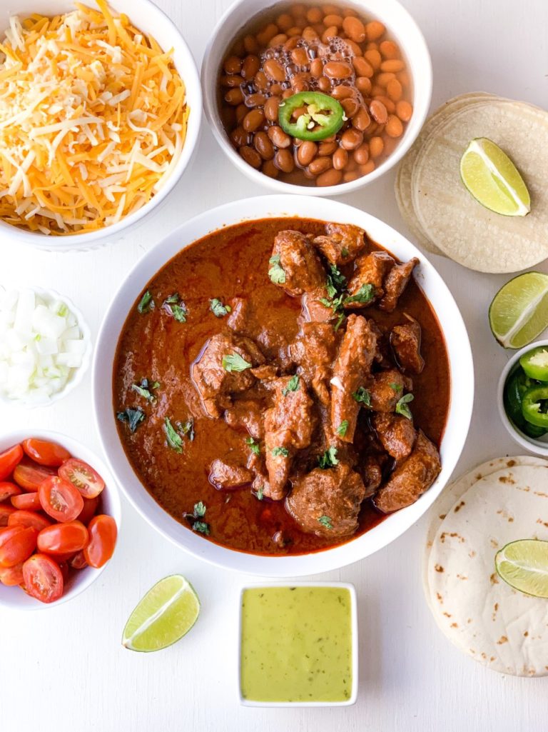 Red Chile Pork Carne Adovada Creole Contessa