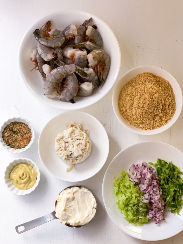 Crab Cakes with Shrimp Creole Contessa