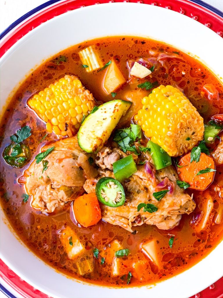 Caldo de Pollo {Mexican Chicken Soup} 3 Creole Contessa