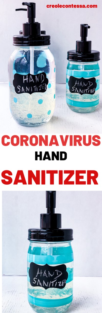 Coronavirus Hand Sanitizer DIY